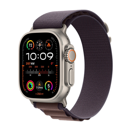 Watch Apple Watch Ultra 2 LTE 49mm Titanium Case with Alpine Loop L - Indigo Watch Apple Watch Ultra 2 LTE 49mm Titanium Case with Alpine Loop L - Indigo