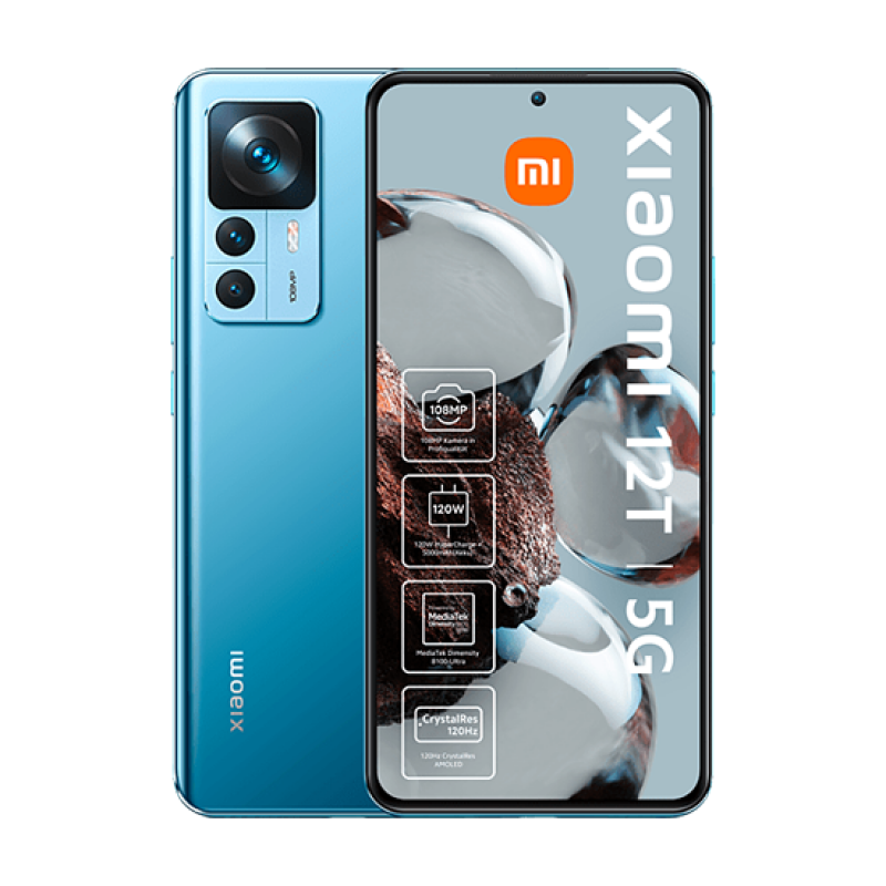 Xiaomi 12T 5G Dual Sim 8GB RAM 256GB - Blue