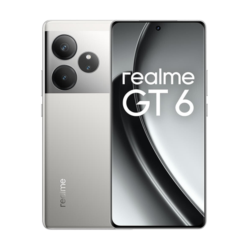 Realme GT 6 5G Dual Sim 12GB RAM 256GB - Silver