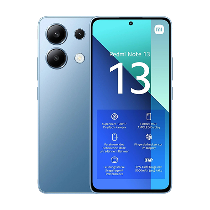 Xiaomi Redmi Note 13 4G Dual Sim 6GB RAM 128GB - Blue