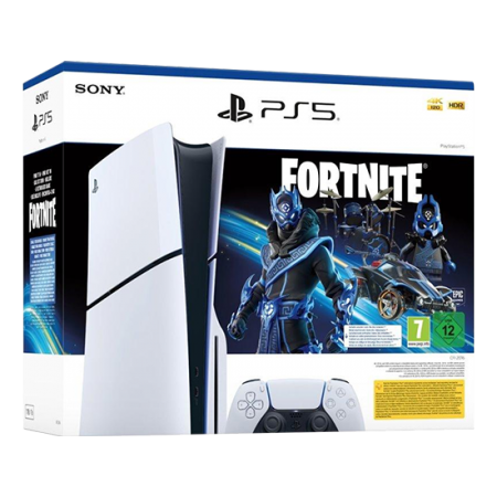 Sony PlayStation 5 Slim Disc Edition 1TB + Fortnite - White