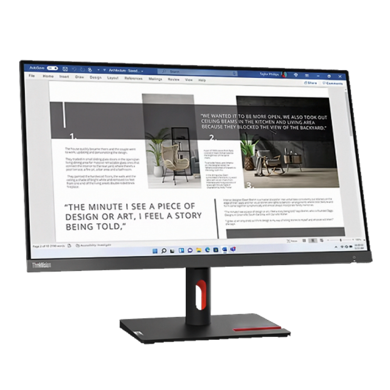 Lenovo ThinkVision S27i-30 Monitor (63DFKAT4EU) -